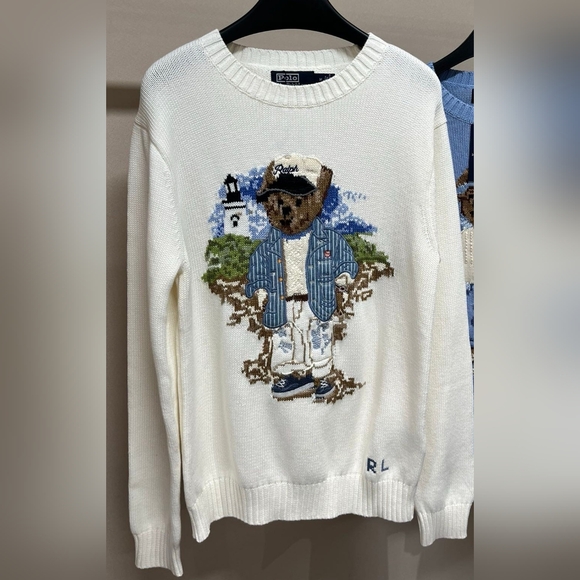 Polo Ralph Lauren Bear Sweater - Picture 1 of 8